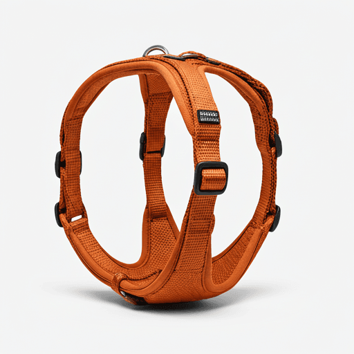 Tan LUCK CLAWS Comfort Walk Harness.