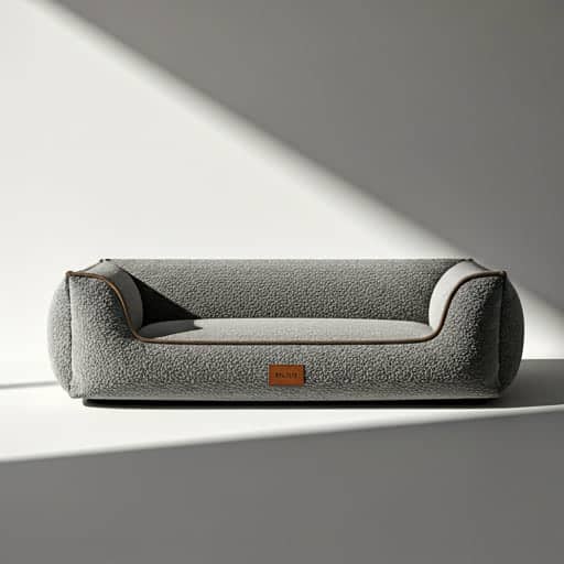 Cream LUCK CLAWS rest mat and bed essential.