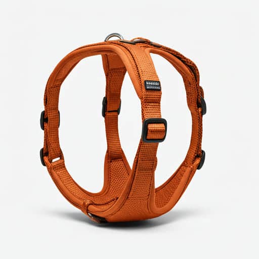 Tan LUCK CLAWS Comfort Walk Harness.